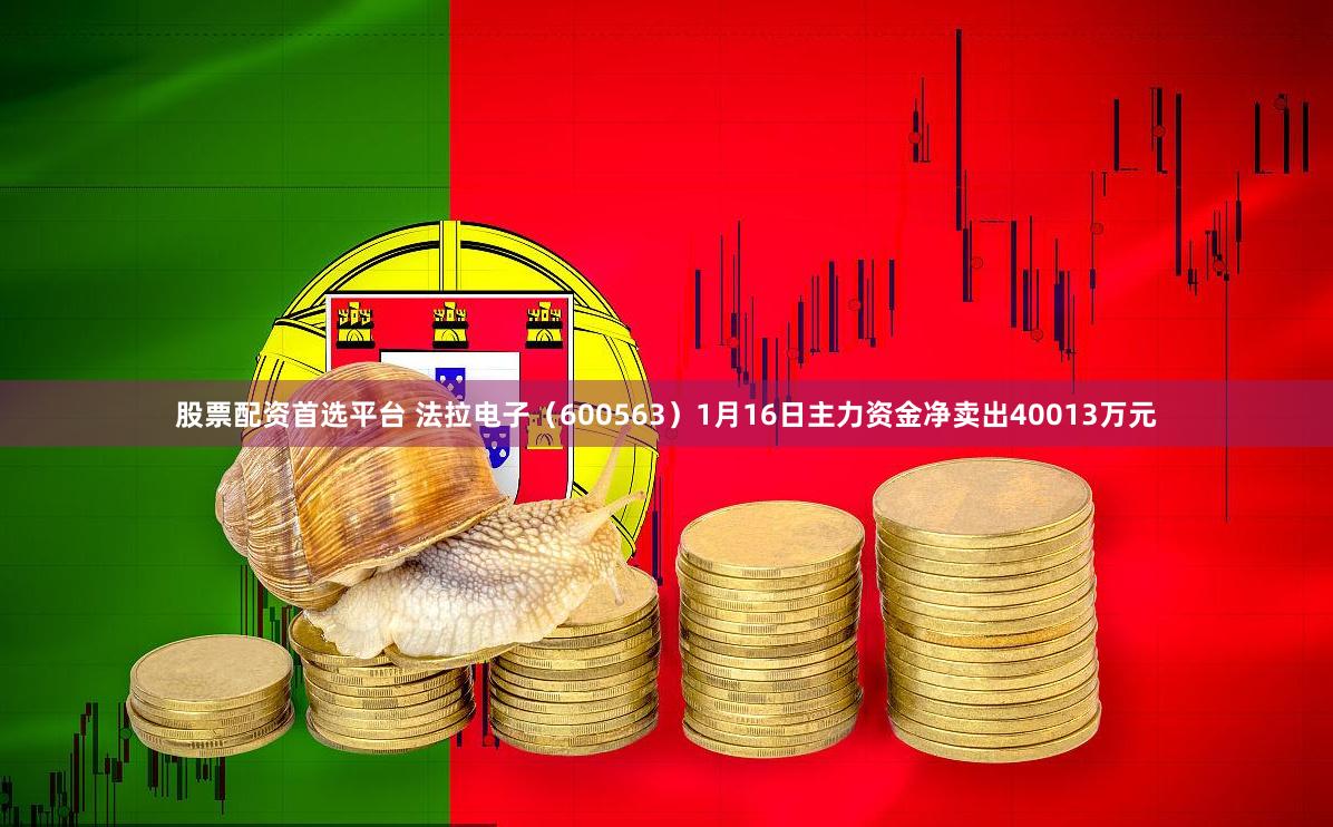 股票配资首选平台 法拉电子（600563）1月16日主力资金净卖出40013万元
