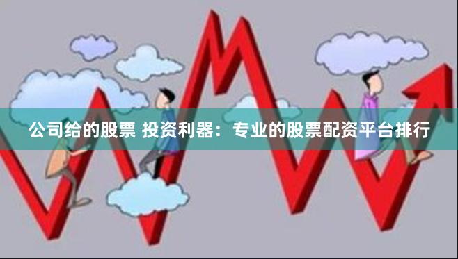 公司给的股票 投资利器:专业的股票配资平台排行