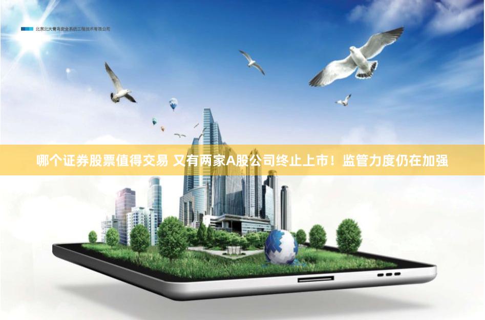 哪个证券股票值得交易 又有两家A股公司终止上市！监管力度仍在加强
